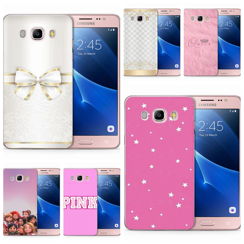 Роскошный чехол из ТПУ для Samsung Galaxy A3 A5 2017 2016 S3 S8 S9 Puls S7 Edge дизайнерский розовый с