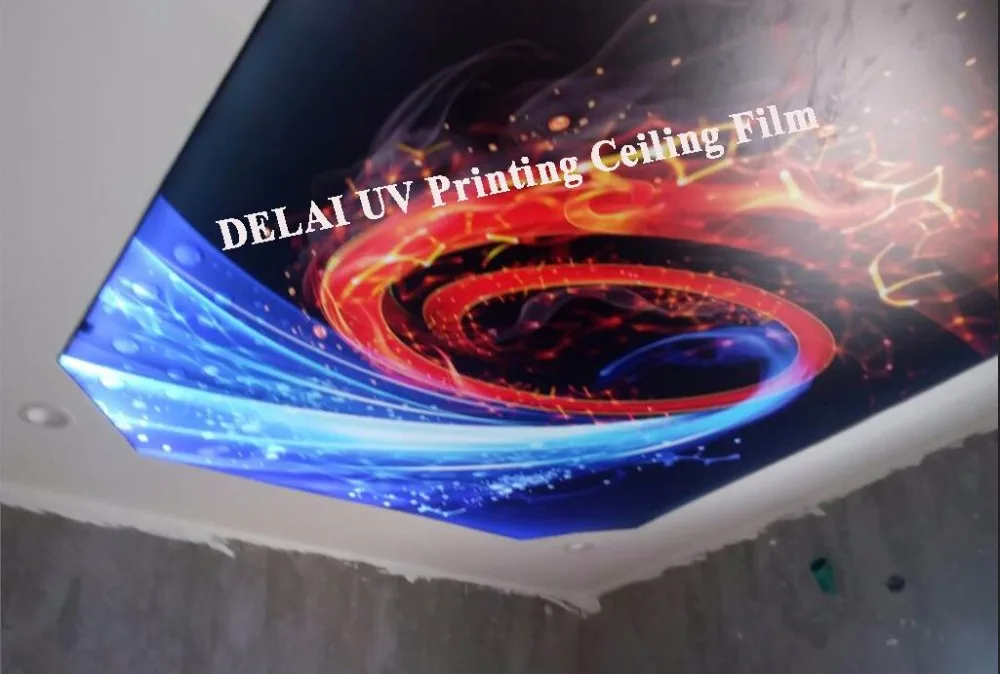 printing ceiling film