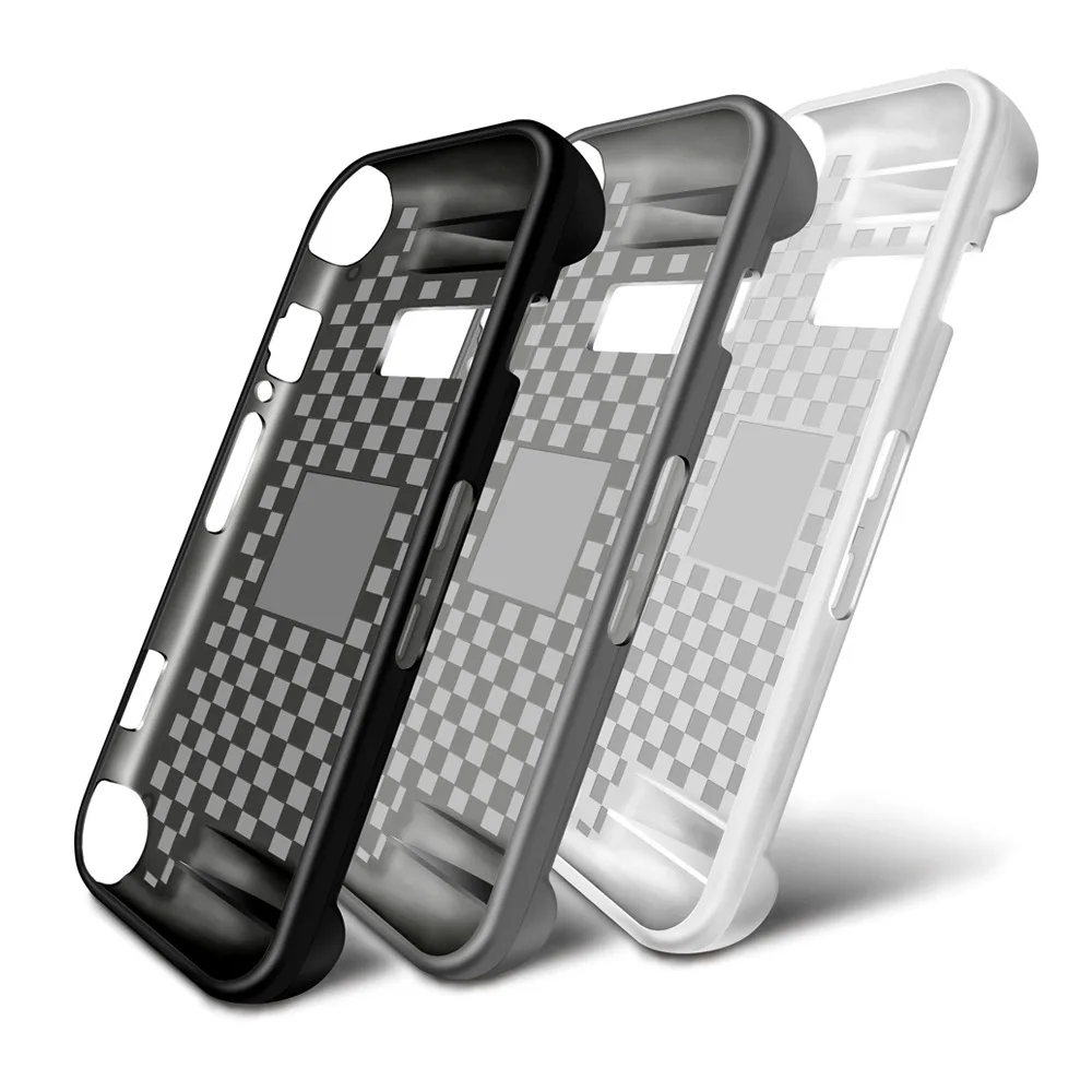 

TPU Protective Cover Case For Nintend Switch NS/X Console Joy-Con Controller One-piece Anti-scratch Dustproof Transparent Shell