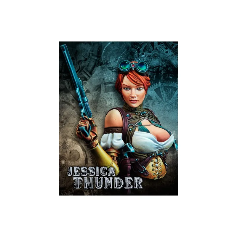 

[Loong Way Miniatures] Scale75 Jessica Thunder Bust Bust Resin Miniature