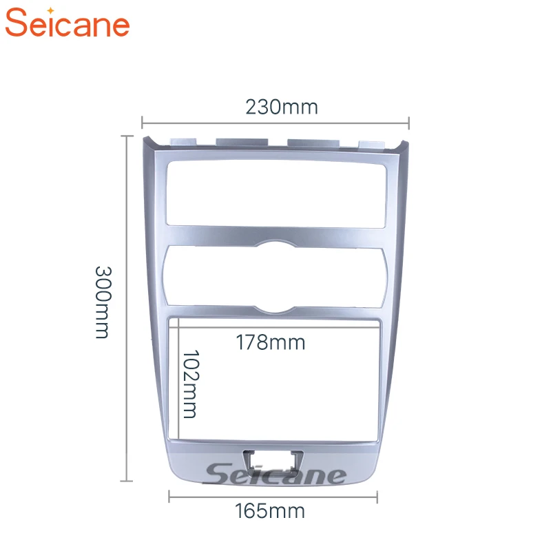 

Seicane 178*102 mm Car Radio Fascia Frame Stereo Refitting Cover Trim Kit For HYUNDAI ELANTRA 2015