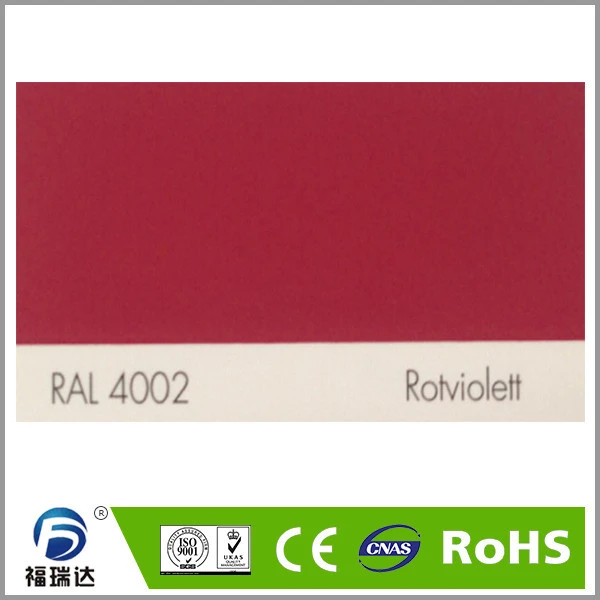 Vertrouwen Nodig uit natuurlijk Bestelling kleur voor klanten RAL4002 rood violet polyester TGIC  gratis|client| - AliExpress