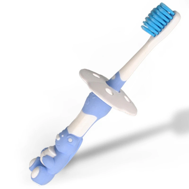 1 шт. детская зубная щетка Детская мультяшная зубная щетка для детских зубов Стоматологическая зубная щетка для детей случайный цвет