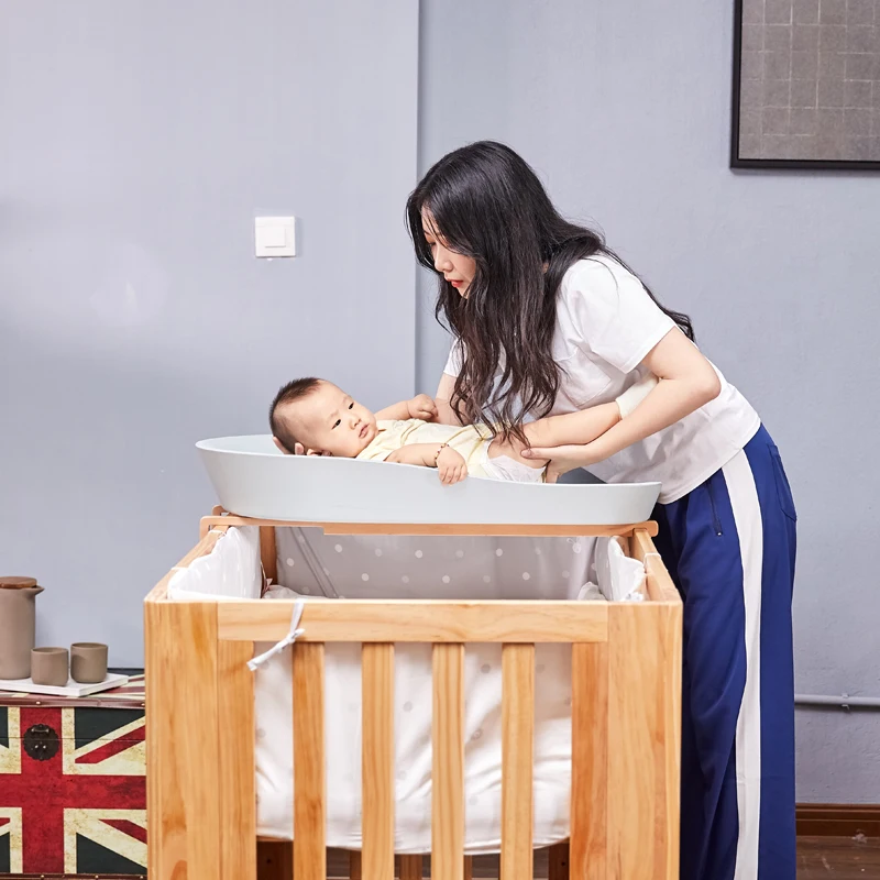 Murah Baru Lahir Lembut Nyaman Bayi Mengubah Tikar Meja Ganti Bayi Chang Popok dan Pakaian Keperawatan Meja dengan Skid Bawah