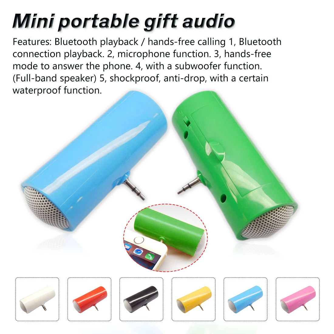 3.5 mm speakers for mobile
