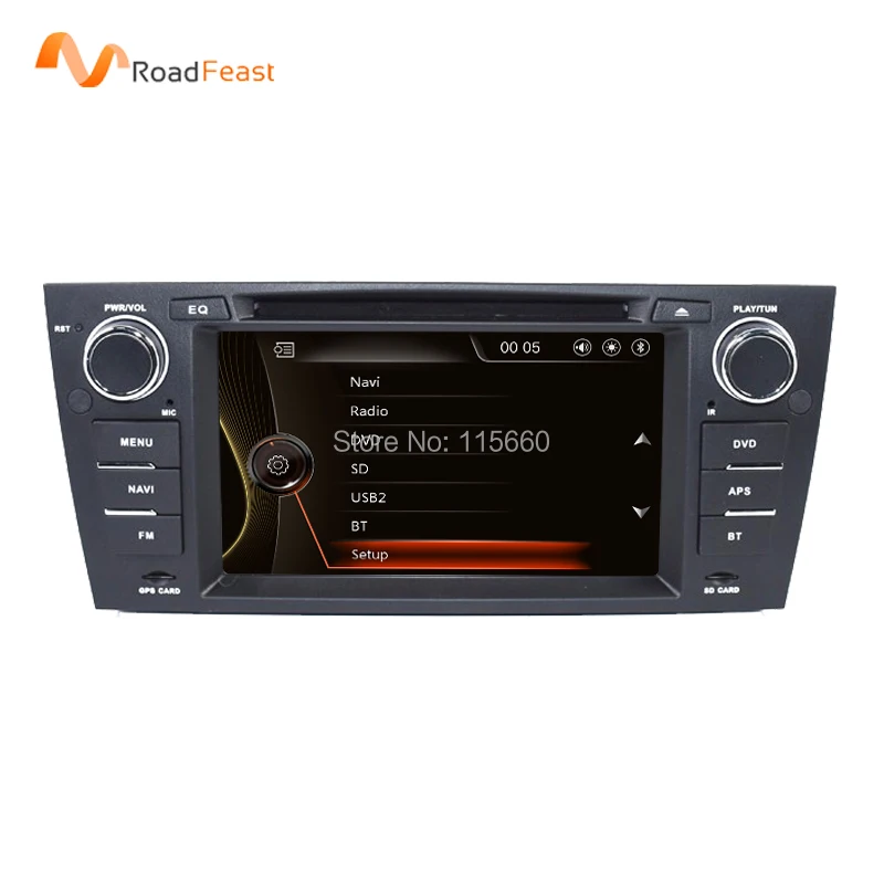  7"Touch Screen car DVD gps navigation Stereo for bmw E90 E91 E92 E93 GPS 1080P iPod 3G Bluetooth Radio USB SD Steering wheel 