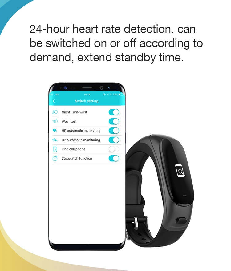 Kinyo V08 Беспроводной наушники Smart Band 2 в 1 Bluetooth гарнитура браслет Heart Rate крови Давление мониторинг смарт-браслет