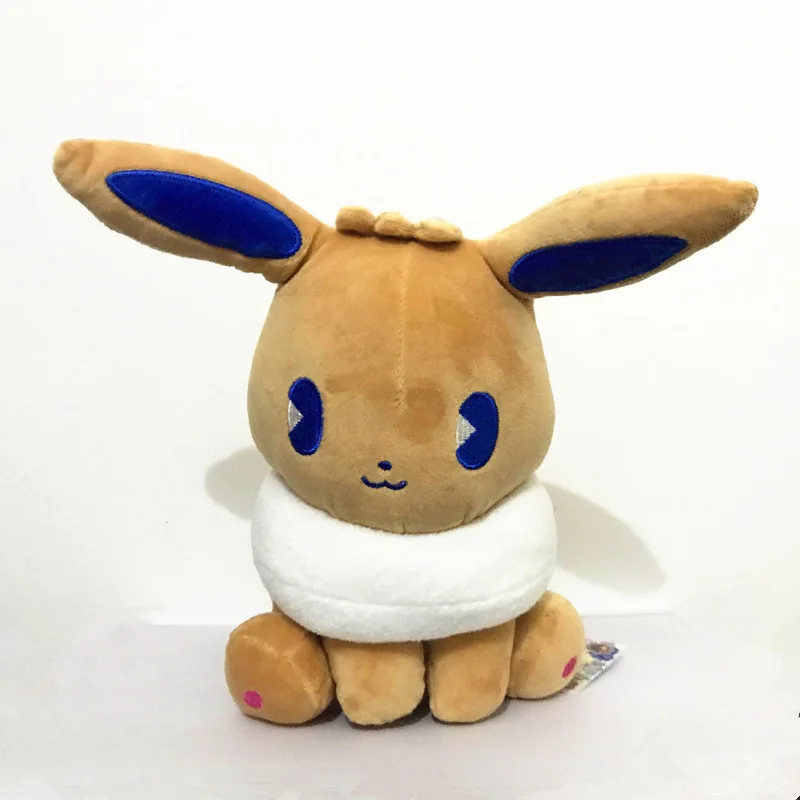 20 см Пикачу Eevee Glaceon плюшевые игрушки Vaporeon Sylveon Jolteon сидя жеста мягкие животные Детский подарок - Цвет: 2