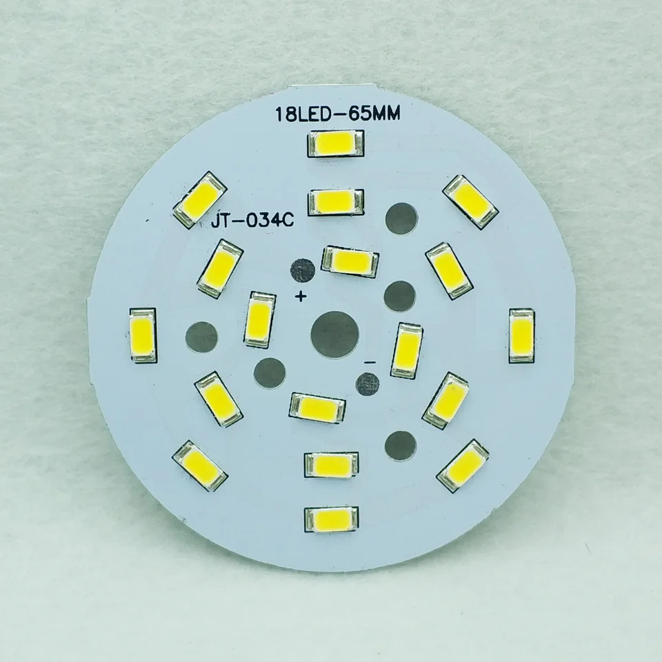 UMAKED 9 Вт 65 мм светодиодный PCB SMD 5730 светодиодный s Instal светодиодный Алюминий лампы пластины Теплый/натуральный/ белый Цвет для лампа