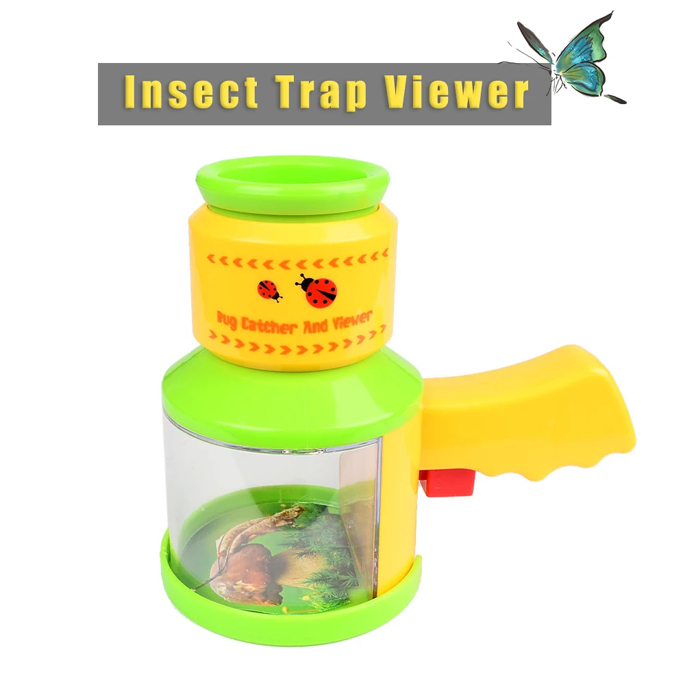 

Nature Exploration Tool Children Doll Green Insect Trap Viewer Scientific Exploration Microscope Kindergarten Teaching Toy