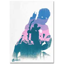 TAAWAA The Avengers Captain Aerica Hawkeye Hulk Captain America Art Silk Movie Poster Prints inches Wall Art Picture Home Decor TAAWAA The Avengers Captain Aerica Hawkeye Hulk Captain America Art Silk Movie Poster Prints inches Wall Art Picture Home Decor