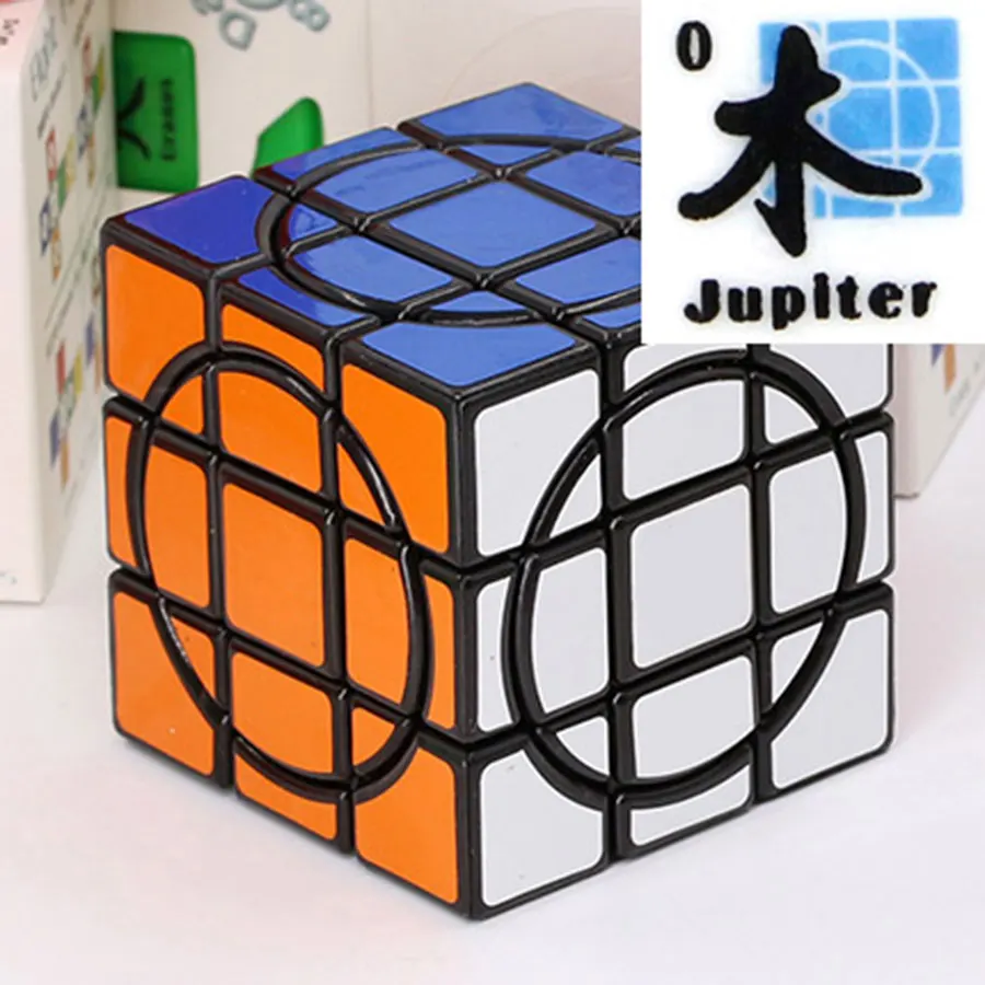 Магический куб головоломка mf8+ dayan куб Crazy 3x3x3 3*3*3 plus мастер коллекция должна специальная логическая игра игрушки подарок Профессиональный Кубик Рубика Z - Цвет: Jupiter black