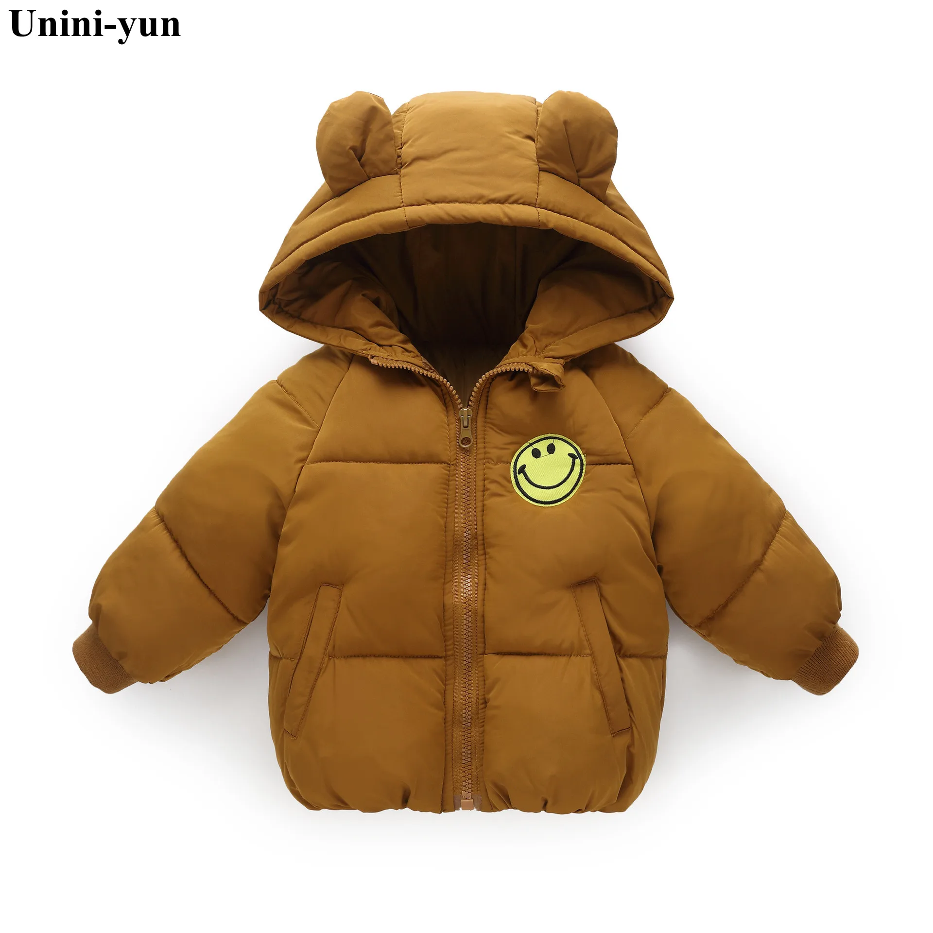 

Unini-yun Children's Winter Jackets Kids Cotton Coat Baby Jacket for Girls Parka Outerwear Hoodies Boy Coat 9M12M1 2 3 4 5 Years