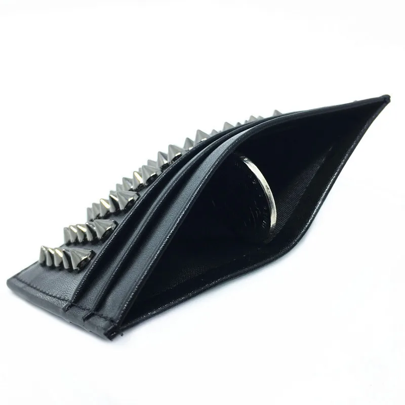 Rivet Card ID Holder Coin Pocket