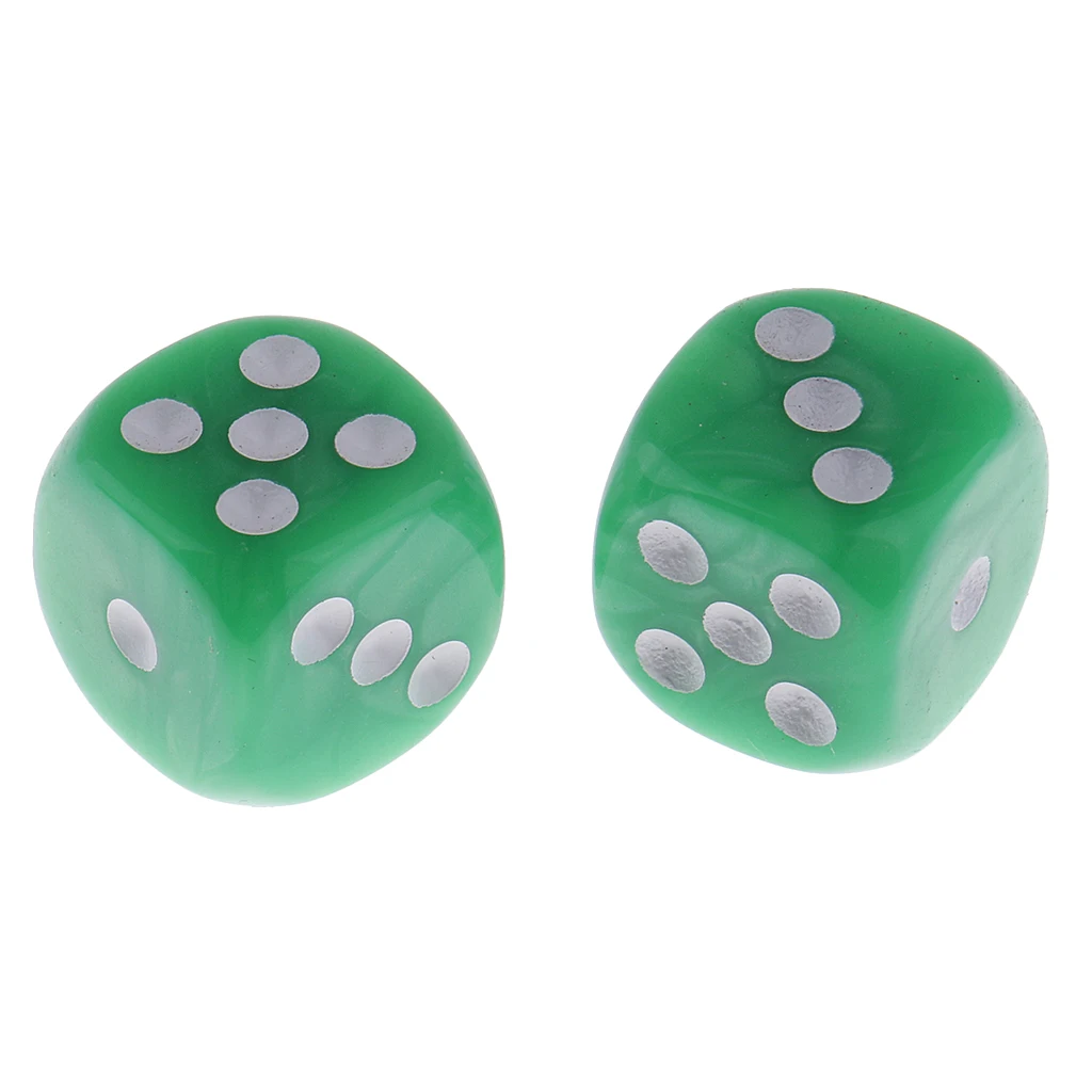 10 Pcs Plastic 6-sided Digital Dice D6 for Party Bar Pub Camping Travell Christmas Table Game D&D MTG RPG Gaming Acce 10-Color