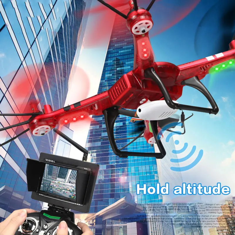 

Wltoys RC Drone Quadcopter Dron with Camera HD Wifi FPV Quadrocopter 2.4G 6Axis Remote Control Helicopter Toys For Christma Gift