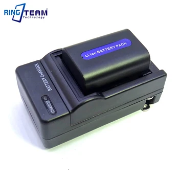 

NP-FH50 NP-FH40 Battery & Travel Charger for Sony Cameras Cyber-shot DSC-HX200 DCR DVD103 DVD105 DVD106 DVD108 DVD202 DVD203 ...