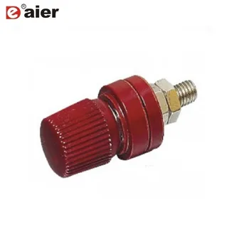 

25PCS Electrical Male Screw Type Audio Binding Post Insulated Terminal Power Speaker Terminal Spring Audio 50A 6MM/8MM Connector