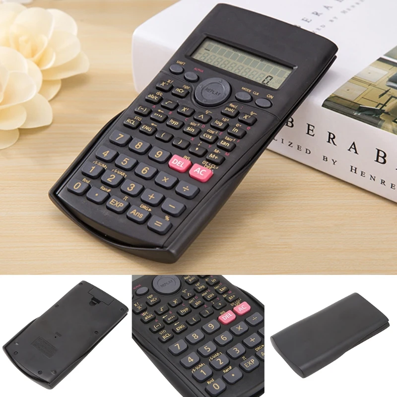 

Student Multi-Function 2-Line Display 12 Digit Electronic Scientific Calculator - L059 New hot