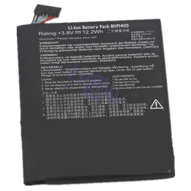Аккумулятор HSW genius 3,8 V 12.2WH для asus MeMo pad 7 K01A ME170CX ME70CX B11P1405 bateria akku
