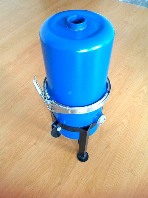 Vacuum pump gas water separator, gas liquid separator oil water