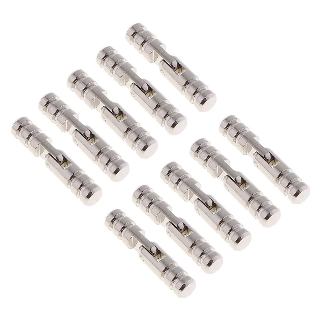 10Pcs Retro Jewelry Box Mini Case Hidden Concealed Barrel Hinges Copper