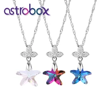 

Sea Star Crystal Pendant Setting Necklace Women Crystal Glitter Rhinestones Pendants Rhinestone Decoration for Clothing Decorat