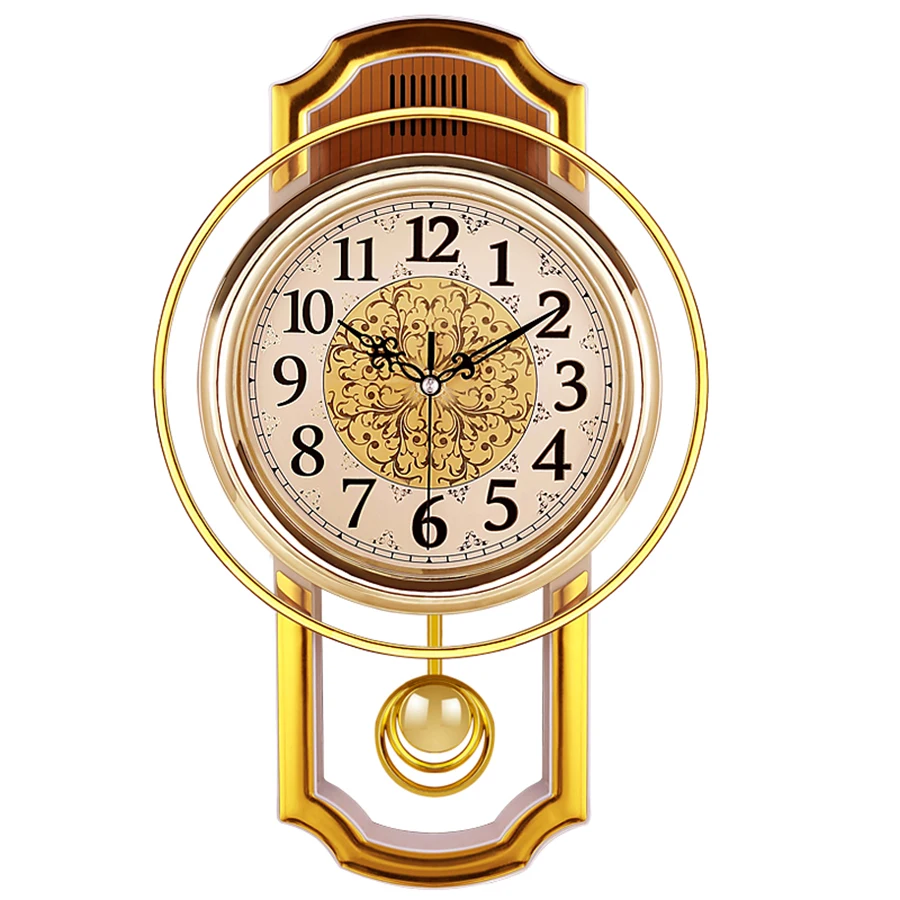 Винтажные маятниковые часы, настенные, домашний декор, бесшумные,, товаров, часы, потертый шик, Reloj Pared Grande, домашний декор