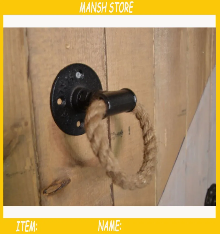 pipe door handle