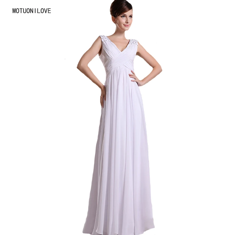 

Real Photo Vestido de noiva V Neck Sleeveless Vintage Simple Chiffon Bridal Dresses Wedding Gown Beach Wedding Dress Custom Made