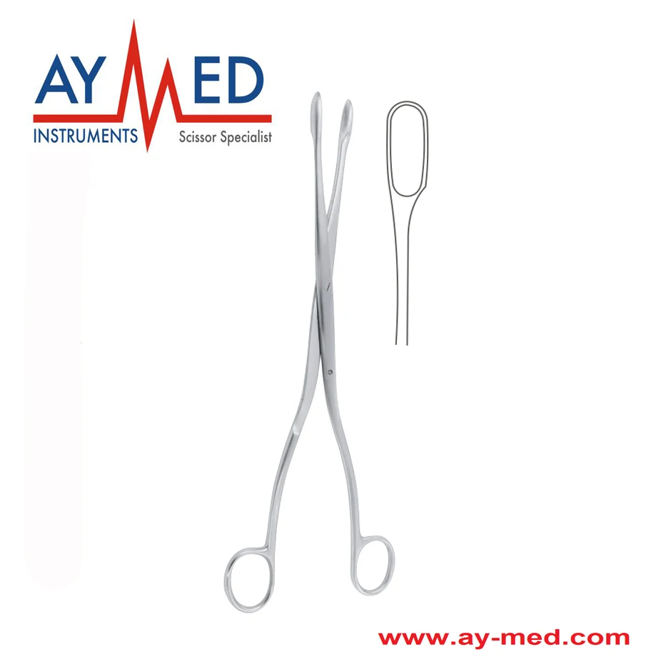 

3 pieces winter obstetrics placenta ovum forceps - gynecology surgical instruments scissors