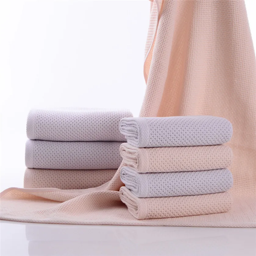 2017 1PC Microfiber Fabric Soft Cotton Face Flower Towel Bamboo Fiber