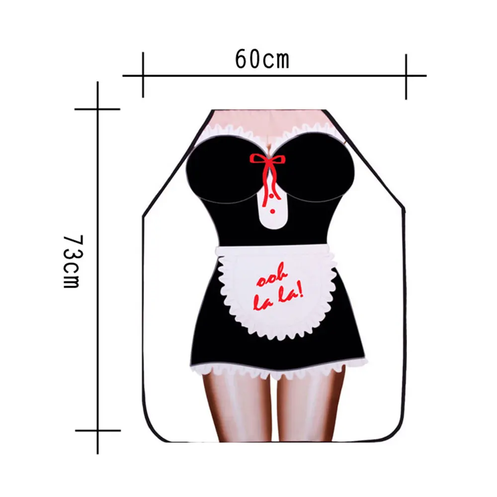 1 Pcs Creative 3D Funny Apron Super Hero Kitchen Apron Man Women Sexy Aprons Dinner Party Cooking Apron Adult Cuisine Pinafore