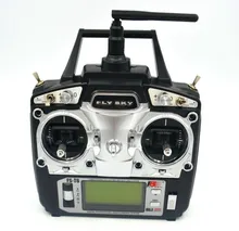 Drone FlySky FS-T6 2.4G 6CH TX RX FS-R6B RC Radio Control Transmitter Receiver System+Receiver R6-B