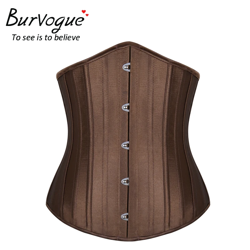  Burvogue Woman Waist Cincher Corselet Body Shaper Sexy Waist Control underbust Corsets & Bustiers S