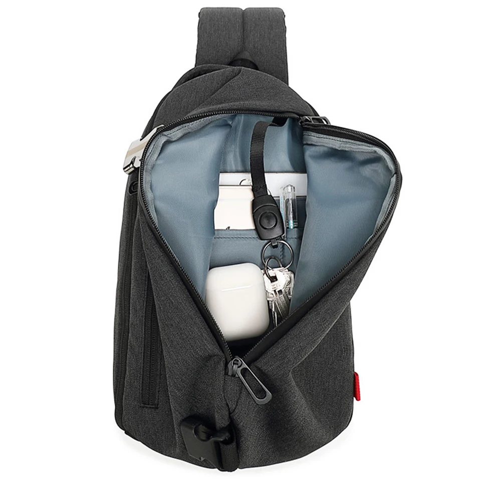 Мужская сумка через плечо нагрудная мессенджер водонепроницаемая Bolso Cross Body