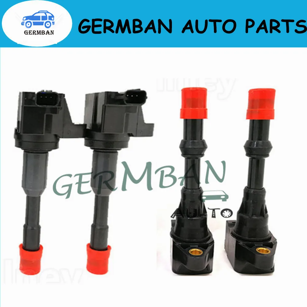 Катушка зажигания задняя/передняя 4 шт. для Honda Civic 7 8 VII VIII JAZZ FIT 2 3 II III 1 No #30520 PWA 003 30521