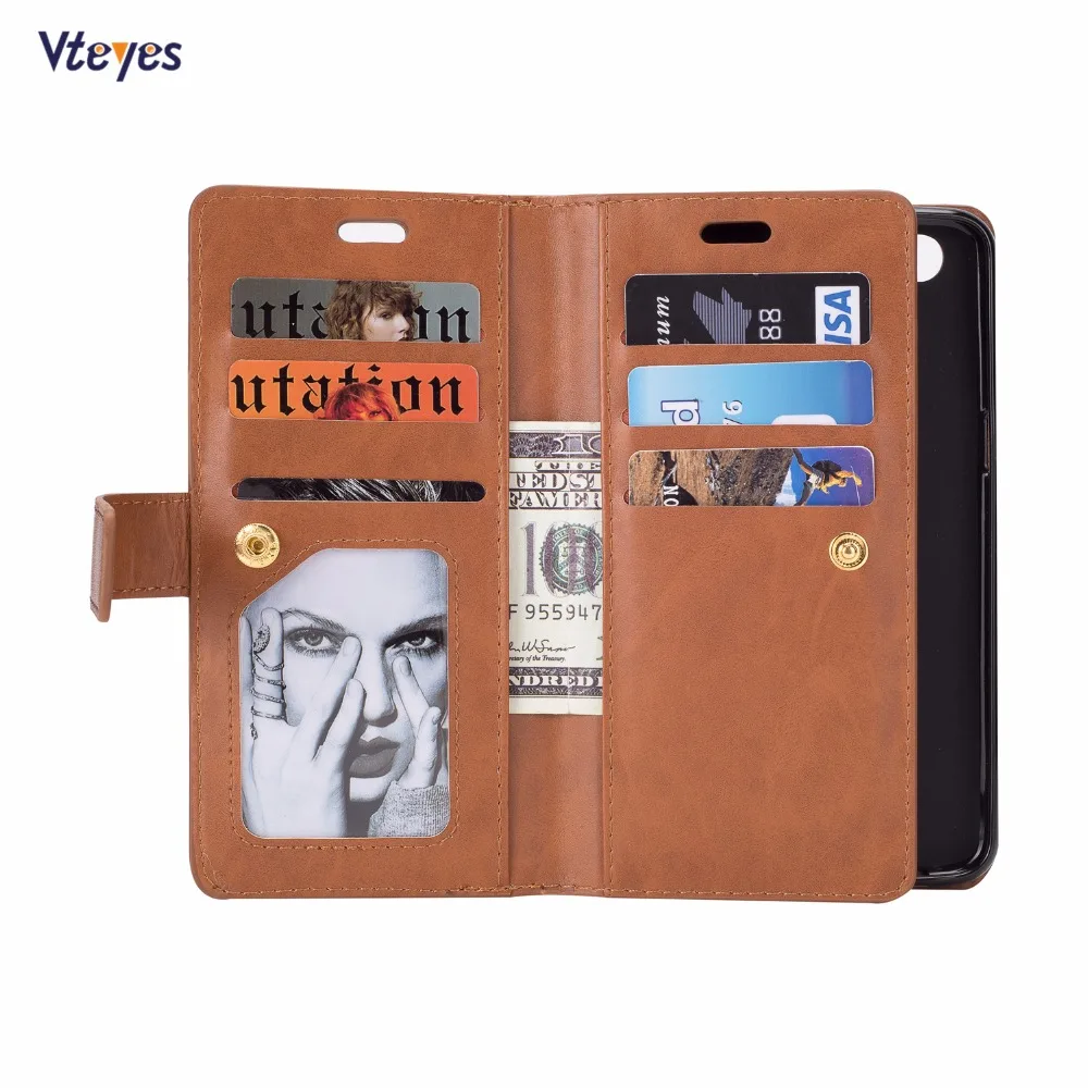 

Luxury Cool PU Leather Wallet Phone Case For Oneplus 5T Flip Coque With Card Holder Zipper + Lanyard Cover