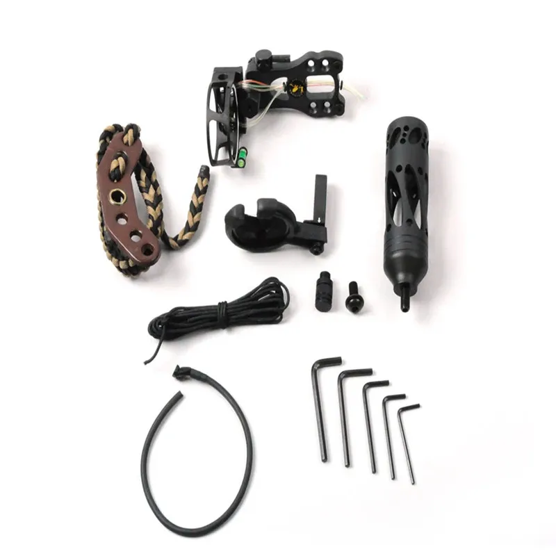 TP2000 Archery Upgrade Combo Bow Sight Kits Arrow Rest Stabilizer