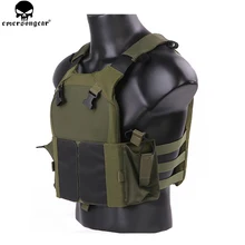EMERSON тактический жилет охотничий пуленепробиваемый жилет Airsoft emersongear Plate Carrier Molle жилет боевой штурмовой жилет EM7353