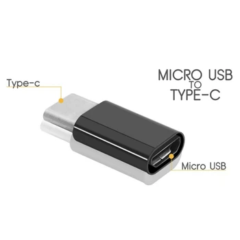 

Universal USB 3.1 Type-C Male Connector to Micro USB Female Converter USB-C Data Adapter Type C Devicer for Xiaomi Mi6 Mi5