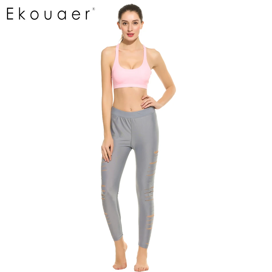ᓂekouaer 2017 womens workout ripped cut ᗕ out out stretch for ᓂekouaer 2017 womens workout ripped cut ᗕ out out stretch for