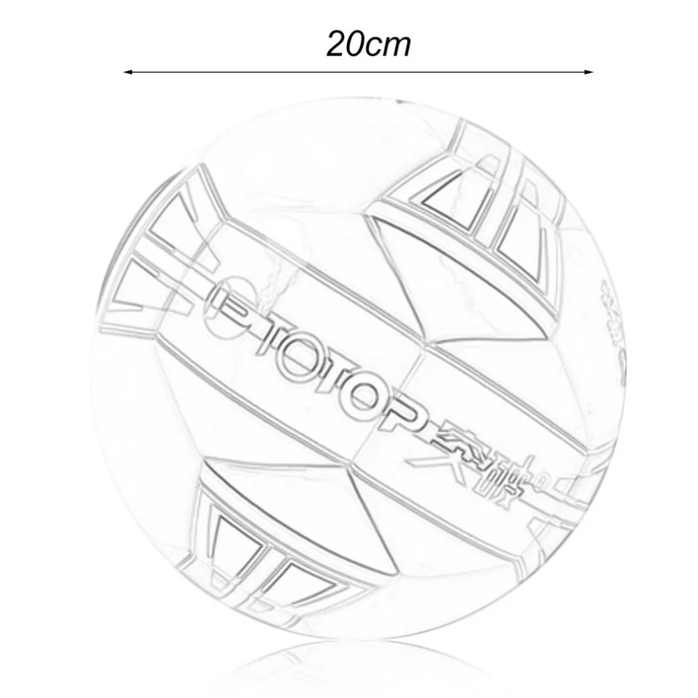 PTOTOP профессиональный ПУ Дети Молодежь студенты Стандартный Размеры противоскользящие Матч Обучение Практика конкуренции Футбол