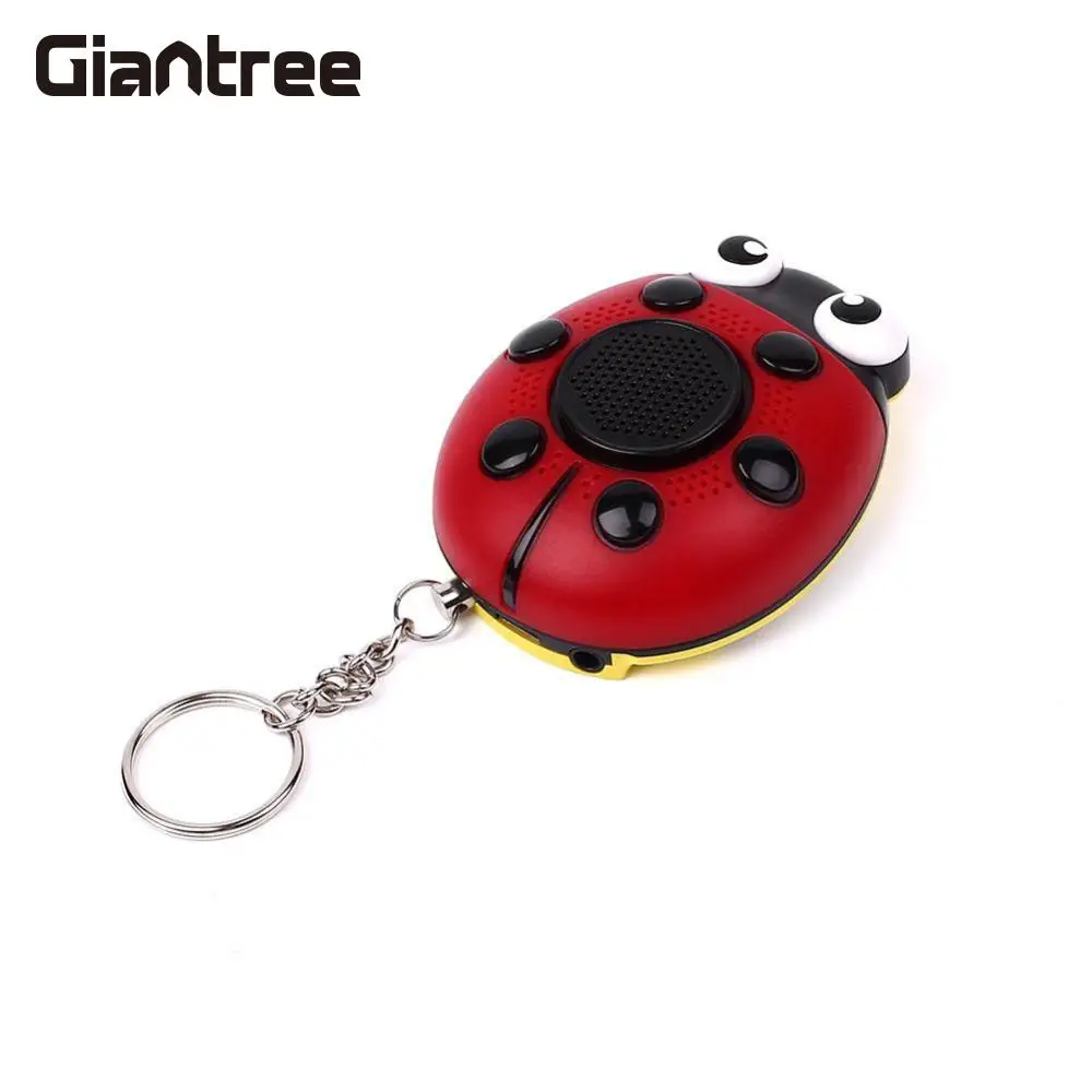 

giantree Music sos lights burst flash Self Defense Alarm Anti Attack Security Keychain Amergency Anti-wolf device Portable