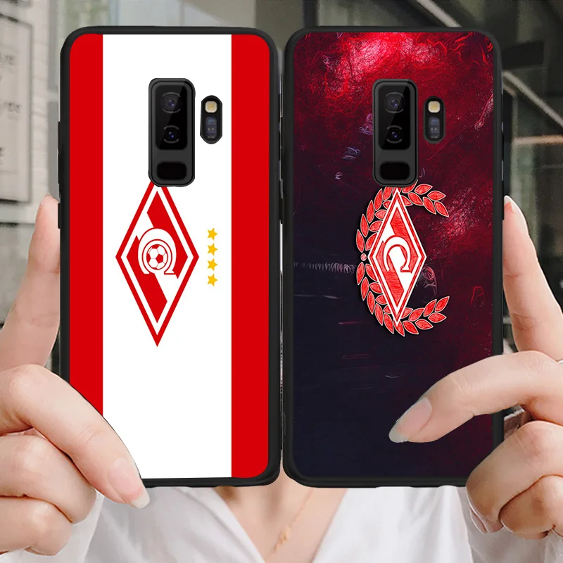 

Yinuoda Spartak Moscow Phone Case For Samsung Galaxy Note4 5 9 A7 A8 A9 2018 Soft TPU Cover For Samsung J2Pro J4 J6 J7 Note5 7