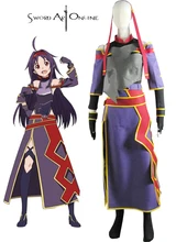 Espada de Arte En Línea Yuuki ALO Espada Absoluta Kimono Anime Cosplay Costume