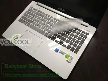 

Keyboard Cover Silicone Vivo Book For Asus Vivobook R553Ln Pro551 V551 S551Ln K551 Ln A551L S551L Ux501 Keyboard Protector