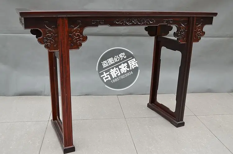 Mahogany furniture Changping head case wood altar altar table nave Chinese antique furniture of Ming and Qing Dynasties shipping Mahogany furniture Changping head case wood altar altar table nave Chinese antique furniture of Ming and Qing Dynasties shipping