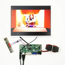DIY 12,1 дюймов комплекты ЖК-экранов с 1280*800, 500 cd, поддержка HDMI+ VGA+ аудио ЖК-контроллер платы