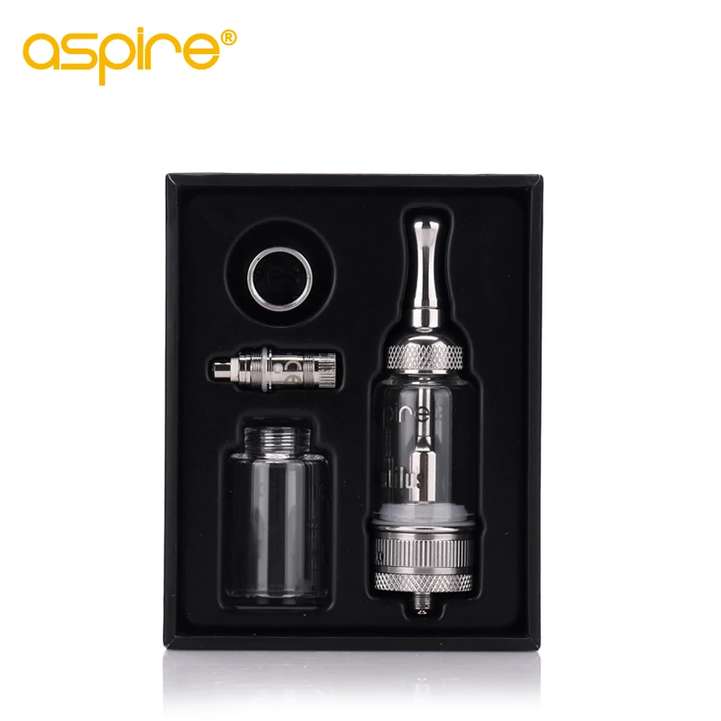 Aspire Nautilus Tank 5 ml Verstelbare Luchtstroom Verstuiver Kit met BVC Coils Pyrex Glas Tank Elektronische Sigaret Verstuiver